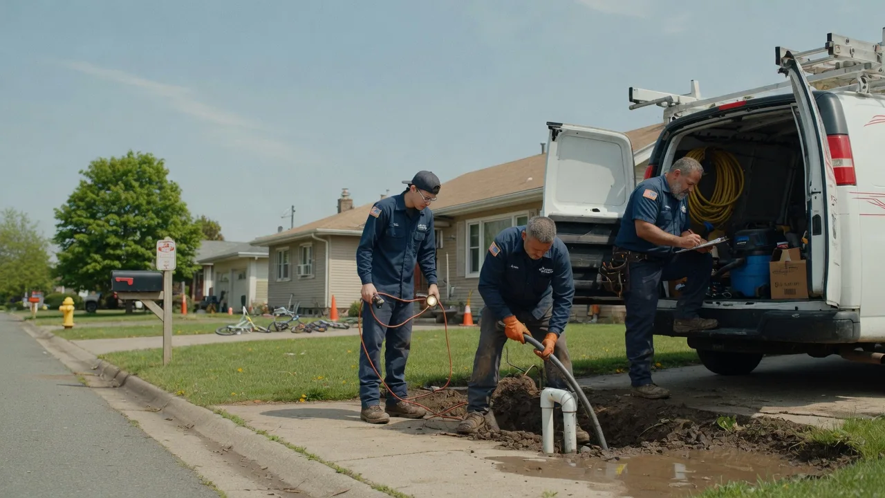 Slab Leak Detection in Brooklyn Park, MN near me
